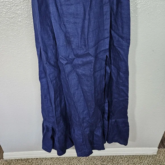 Reformation Belgium Puff-Sleeve Dress Size 12 - Picture 6 of 13